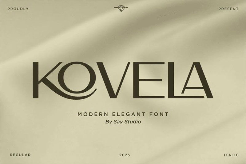Kovela - Font